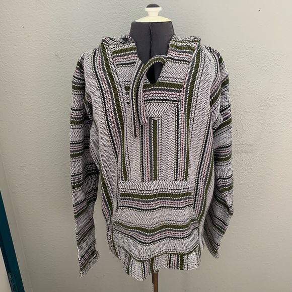 Original Senor Lopez Poncho Men’s Sz S - Picture 2 of 10